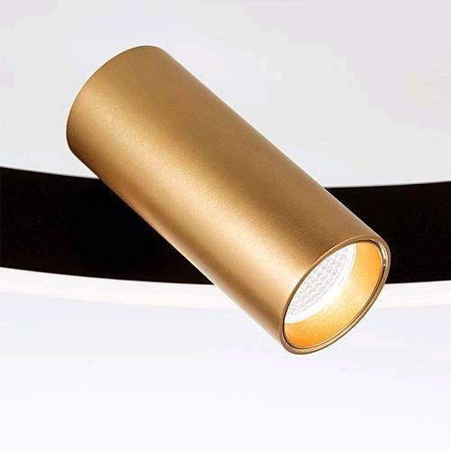 Produktbild Orion LEDDeckenleuchte 3000K 50W DL 7686 schwarzgold (3000 lm)