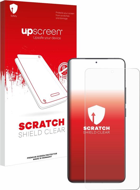 Actual product image upscreen Scratch Shield screen protector (1 Piece, Xiaomi Poco F6 Pro)