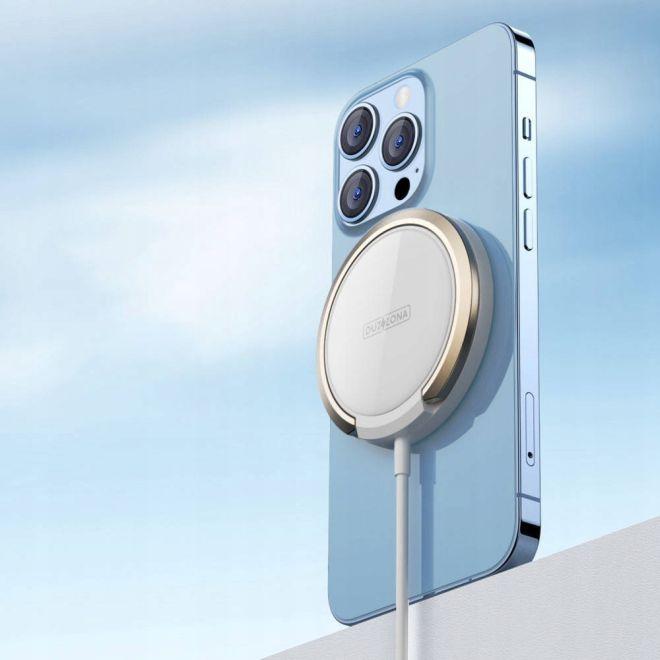 Produktbild Duzzona Kabelloses Ladegerät W1 MagSafe 15W weiss (15 W)