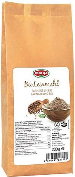 Image du produit Morga Farine de lin (300 g)