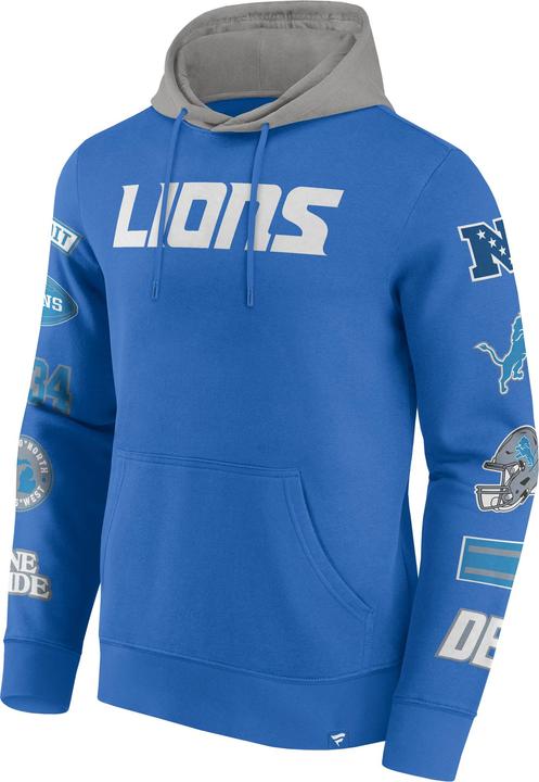 Fanatics Detroit Lions NFL Sleeve Prints Hoody sky - XL (XL)