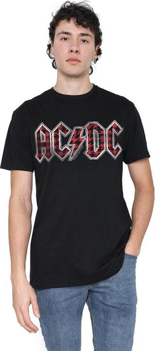 Immagine prodotto AC/DC Maglietta Logo Plaid Uomo (XXL)