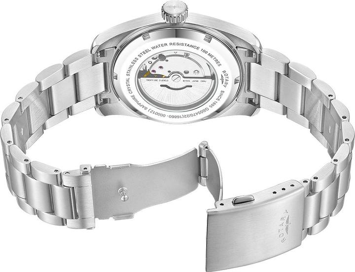 Actual product image Rotary GB05470/22 Commando Mens Watch 42mm 10ATM (Analogue wristwatch, 42 mm)