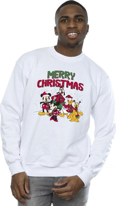Immagine prodotto Disney Mickey Mouse Merry Christmas Characters Felpa Uomo (XL)