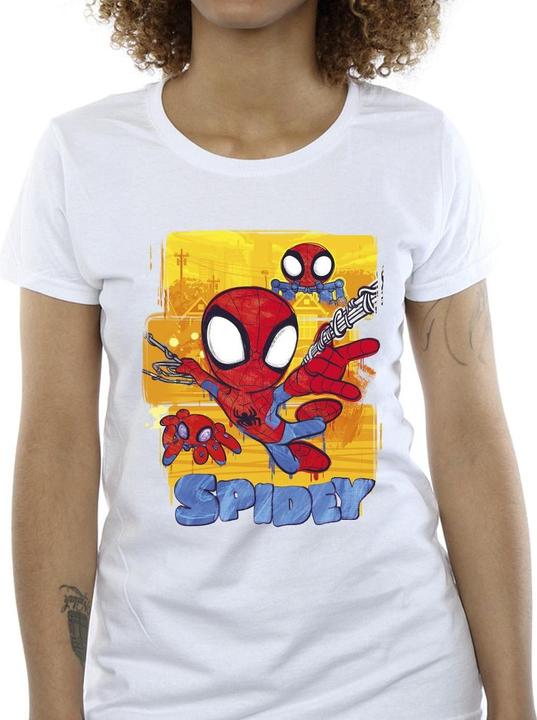 Immagine prodotto Spidey And His Amazing Friends Flying Maglietta Donna (M)