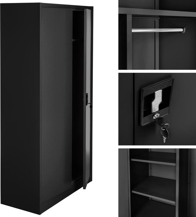 Actual product image tectake Filing cabinet (180 x 80 x 40 cm)