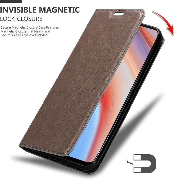 Produktbild Cadorabo Book Invisible Magnet Cover (Oppo Reno 4)