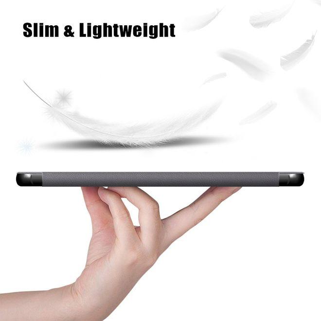 Actual product image MU Classic Triple foldable leather cover (Galaxy Tab A7 Lite 8.7)