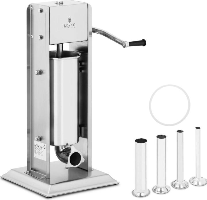 Produktbild Royal Catering Wurstfüller vertikal Wurstfüllmaschine Wurstspritze Wurstpresse Edelstahl 5 L