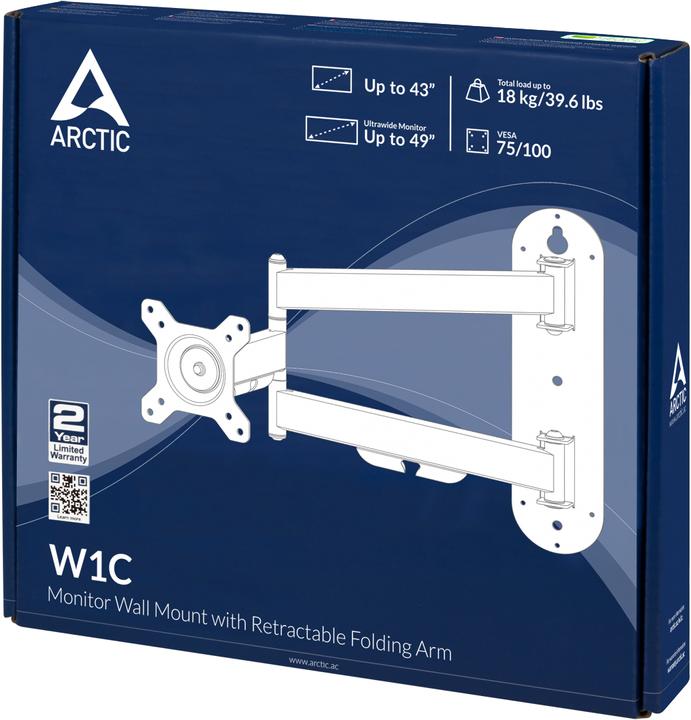 Actual product image Arctic W1C (Wall, 49")