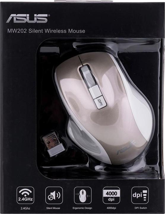 Produktbild ASUS MW202 - GOLD WIRELESS (Kabellos)
