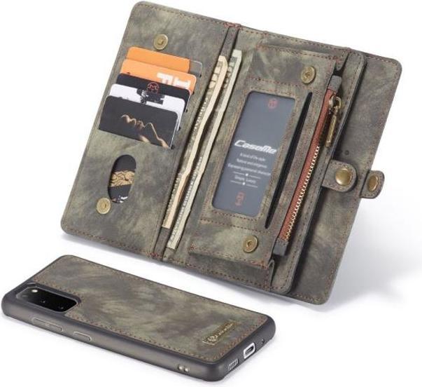 Produktbild Caseme Leder Portemonnaie mit Plastik Hülle (Samsung Galaxy S20+)