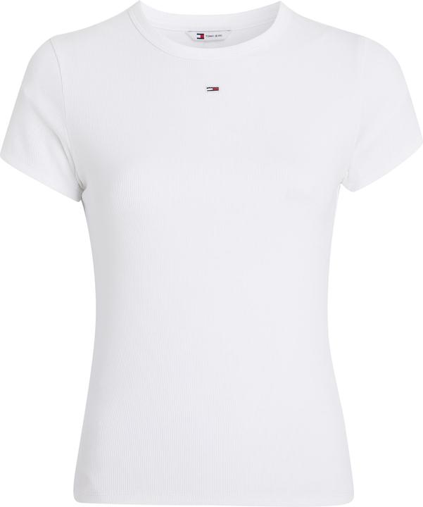 Tommy Jeans Tjw Slim Essential Rib Ss Ext (S)