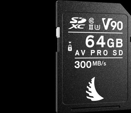 Produktbild Angelbird AV PRO V90 (64 GB, SDXC, U3, UHS-II)