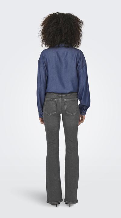 Produktbild Only ONLHENNI Hohe Taille Ausgestellt Jeans Schlaghosen-Jeans (32)