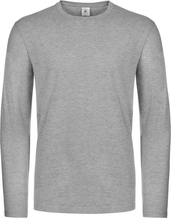 B&C #E190 Langärmeliges TShirt aus Baumwollmischung (3XL)