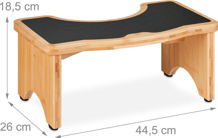 Produktbild Relaxdays Toilettenhocker