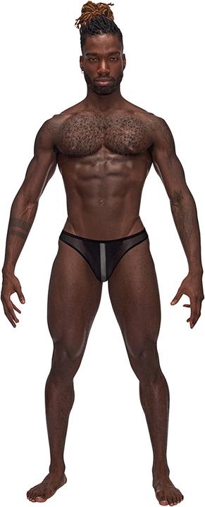 Produktbild Male Power Landing Strip Bikini Brief - Black - L (L)