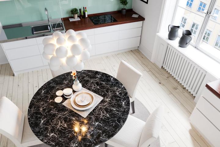 Actual product image By Rydens Gross pendant light Ø50 Matt White (G9)