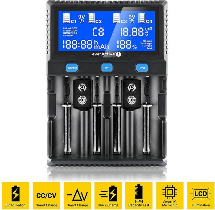Actual product image Everactive UC-4200 (1 pcs., AAA, AA, C, Chargers without battery)