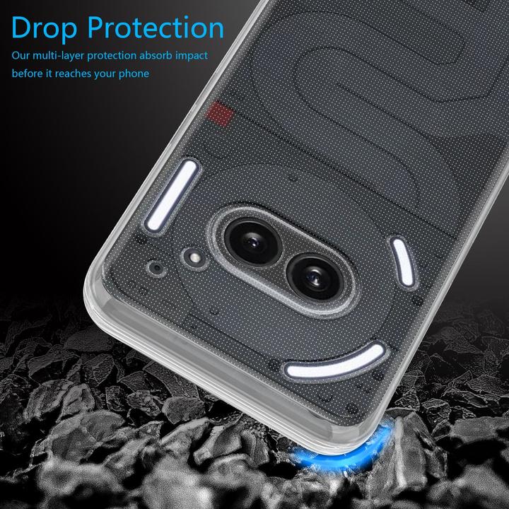 Produktbild Cadorabo Hülle für Nothing Phone 2a Slim TPU Schutz (Phonemax Rocky 2)