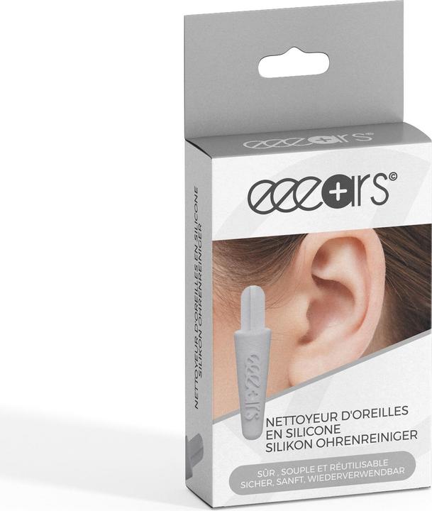 Actual product image Eeears Ear cleaner reusable silicone white