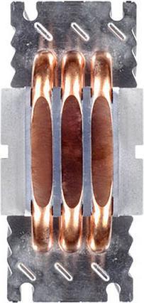 Actual product image Silverstone SST-AR01 - Argon CPU cooler with 3 heat pipes, Direct Contact Heatpipe technology and e