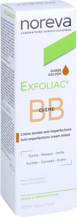 Actual product image Noreva EXFOLIAC tinted BB cream dark, 30 ml CRE (Darkness)