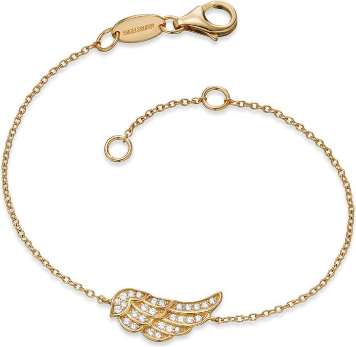 Engelsrufer Armband Flügel (17.50 cm, Silber)