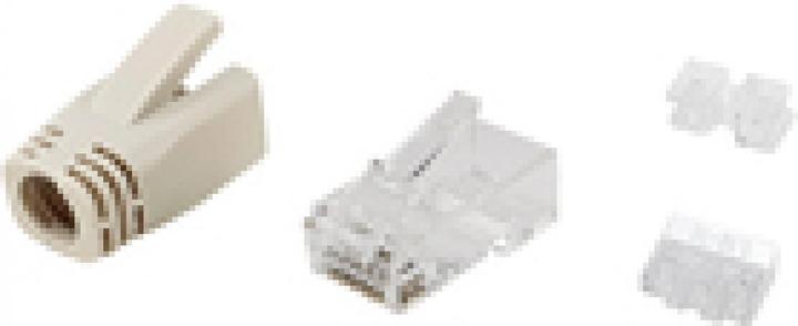 Produktbild equip Steckverbinder Cat6A RJ45 100er Set UTP ungeschirmt (Netzwerkkabel Stecker)