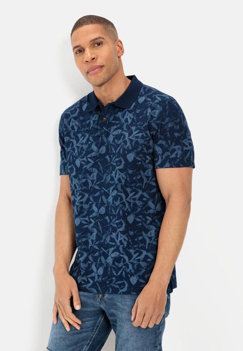 Actual product image Camel Active Pique polo shirt with floral print (L)