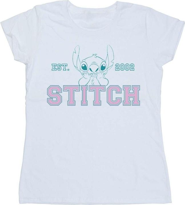 Image du produit Disney - T-shirt LILO AND STITCH COLLEGIAL PASTEL - Femme (XXL)