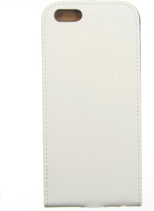 Actual product image OEM Slim leather Flip Case iPhone 6, 6s - White (Apple iPhone 6s, Apple iPhone 6)
