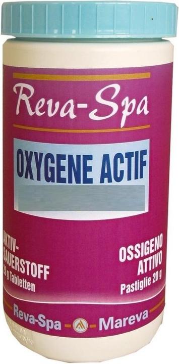 Actual product image Mareva Oxygène actif en pastilles 1kg Reva-Spa de