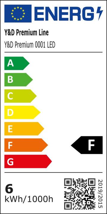 Energie-Label Vicco Omira mit Beleuchtung (120 x 76 x 55 cm)