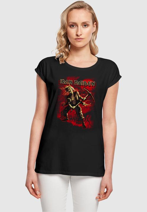 Produktbild Merchcode Ladies Iron Maiden - Breeg Extended Shoulder Tee - 114343 (XS)