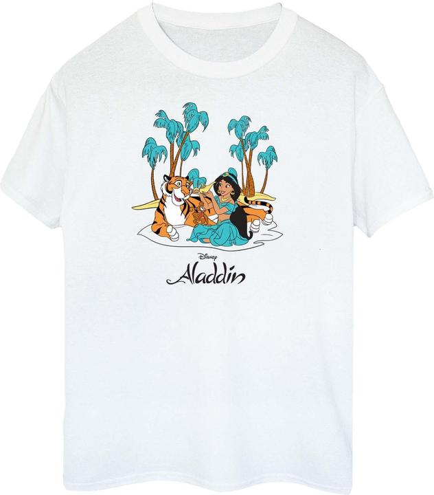 Disney Aladdin Jasmine Abu Rajah Beach TShirt (XXL)