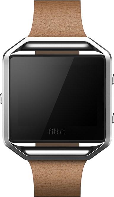 Image du produit Fitbit Blaze Bracelet en cuir Large (40 mm, Cuir véritable, Flamboyer)