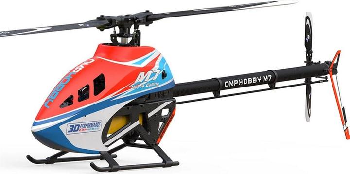 Actual product image OMP Hobby OMPHobby Helikopter M7 Sunset Orange Bausatz und Motor
