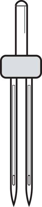 Husqvarna Piping foot with 7 grooves