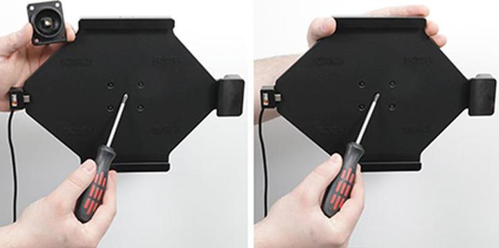 Actual product image Brodit Holder active iPad 10Gen USB cable lockable
