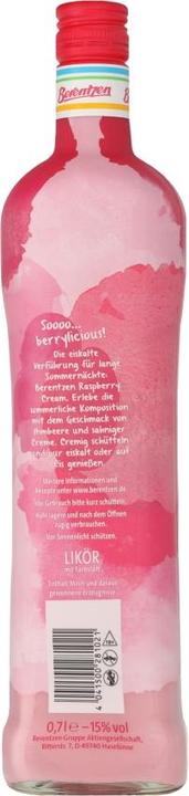 Image du produit Berentzen Liqueur de crème de framboise