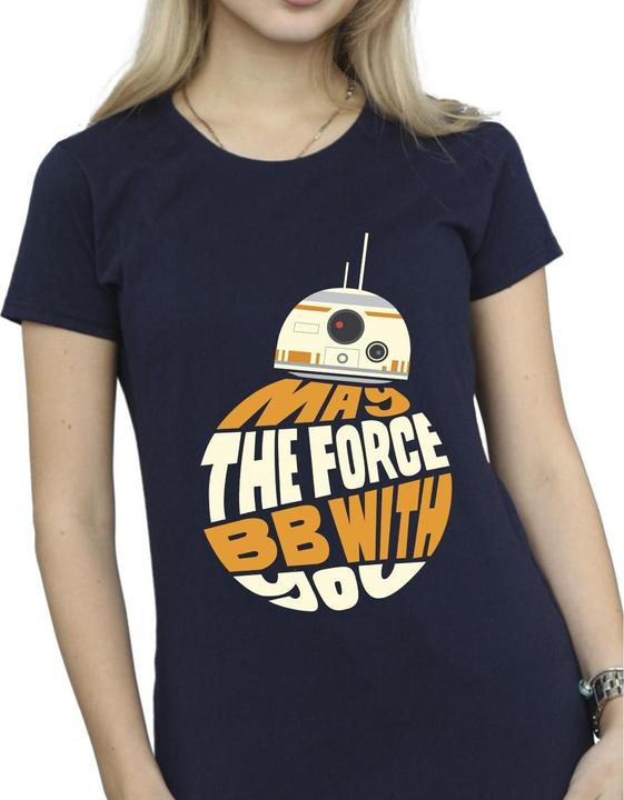 Produktbild Star Wars May The Force BB8 TShirt (S)