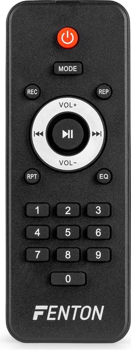 Image du produit Fenton Speaker Bluetooth - FT08LED MK2 karaoke box met LEDâ€™s, accu en microfoon - Voor (Actif)