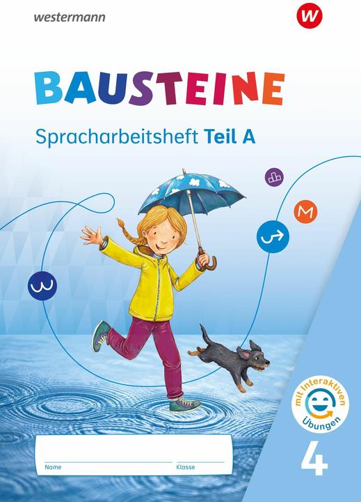 Immagine prodotto BAUSTEINE Sprachbuch und Spracharbeitshefte 4. Spracharbeitsheft mit interaktiven Übungen (Tedesco, Gabriele Hinze, Alexandra Isack, Kerstin Riesberg, Pancia di Bjorn, Ulrike Dirzus, Julia Nega, 2024)