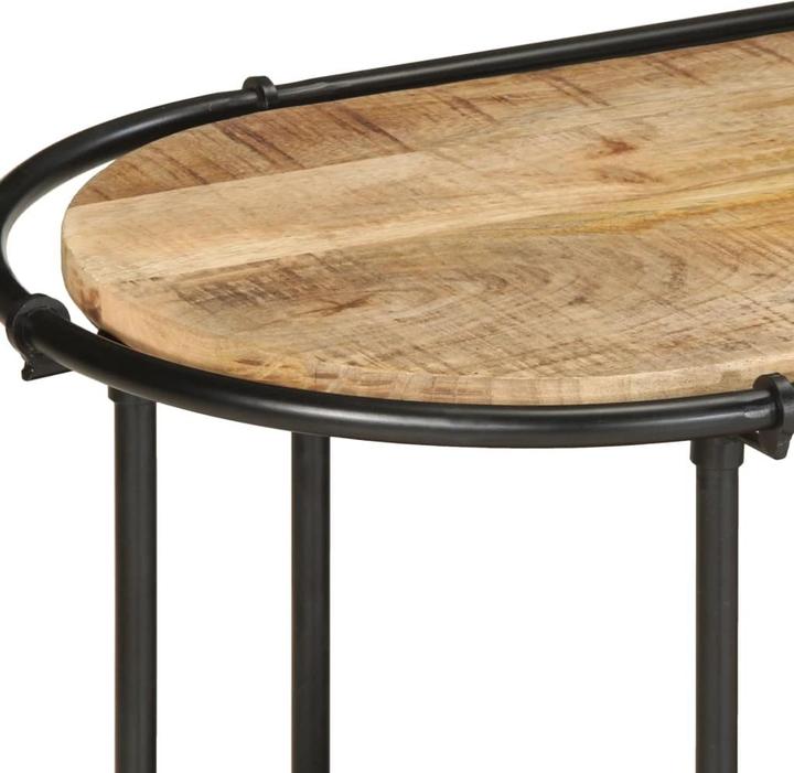 Produktbild VidaXL TV Schrank Lowboard Fernsehschrank Fernsehtisch TV Möbel Raues Mangoholz (200 x 42 x 40 cm)