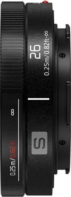 Actual product image Panasonic Lumix S 26mm f/8 (L-Mount, full size)
