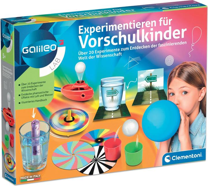 Produktbild Clementoni Galileo: Experimentieren für Vorschulkinder