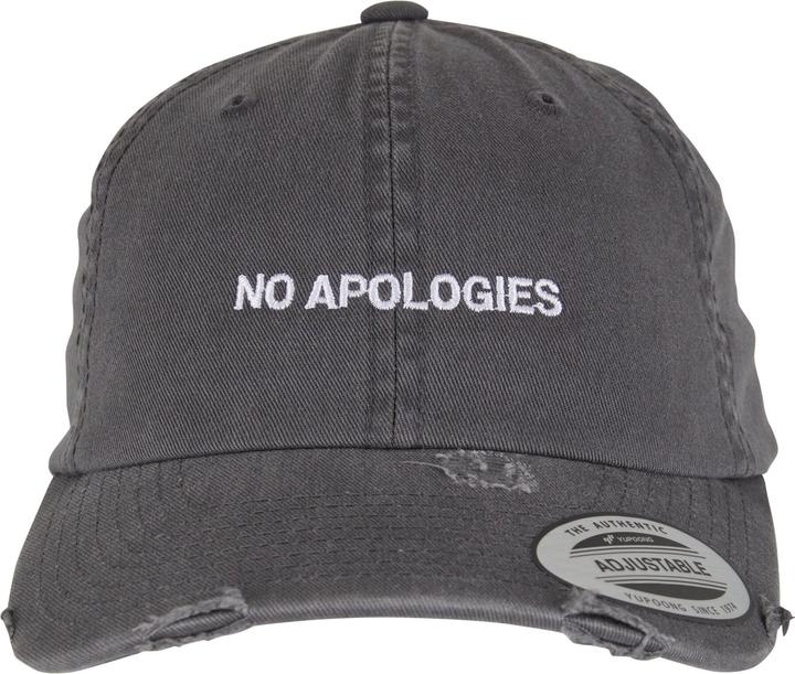 Mister Tee MisterTee No Apologies Low Profile Destroyed Cap - 180769 (One Size)