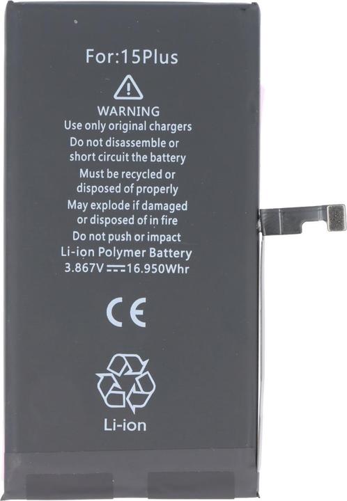 Produktbild AccuCell Akku Apple iPhone 15 Plus, A3039, 1/CP5/52/99